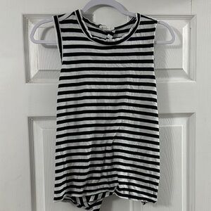 A.L.C. Monochrome Striped Top